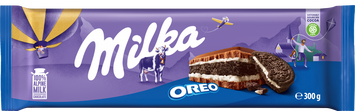 Шоколад орео Мілка Milka mmMax oreo 300g 0434 фото