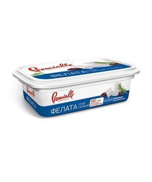 Сир м'який Фелата 130г ТМ Premialle 59 фото