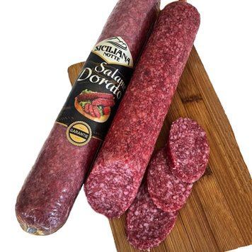 Ковбаса Салямі Siciliana Notte, Salame Dorato, 300г 0935312 фото