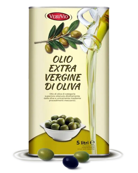 Олія соняшниково-оливкова екстра Везувіо Vesuvio olio extra vergine di oliva ж/б 5L 124 фото