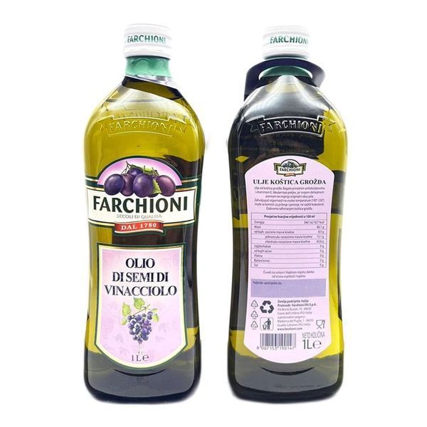 Олія виноградних кісточок Farchioni 1 л, Італія 09363632 фото