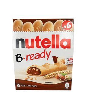 Батончики Нутелла Nutella B-ready 6st 132g  05108 фото