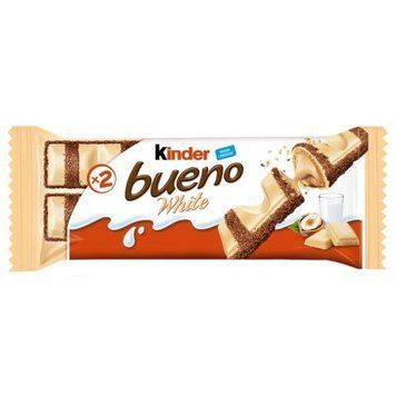 Вафельний батончик буено білий шоколад Кіндер Kinder bueno 39g 05109 фото