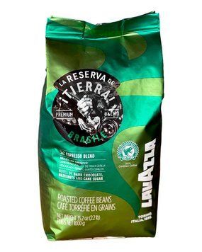 Кава тієрра бразилія (зерно) Лавацца Lavazza tierra brasil 1kg  0310522 фото
