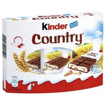 Батончики зі злаками кантрі Кіндер Kinder country 9*23,5g  05112 фото