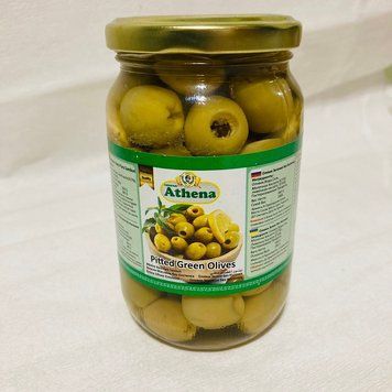 Оливки зелені &ldquo;Athena&raquo; без кісточок, в асортименті, 360г 0192 фото