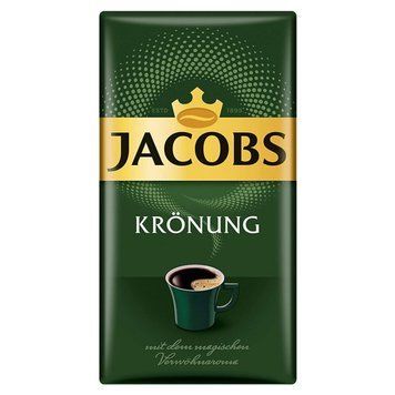 Кава кронінг (мелена) Якобс Jacobs kronung 500g  03292 фото