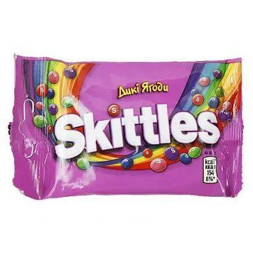 Драже смак лісова ягода Skittles wild berry 38g 0135 фото