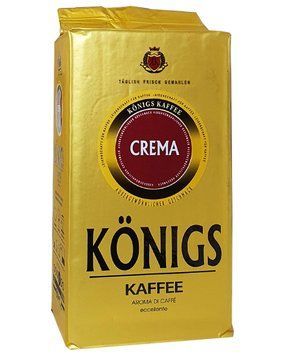 Кава Konigs Crema мелена 500г 03203 фото