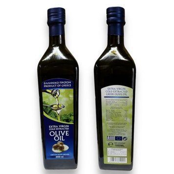 Олія оливкова OLIVE OIL - EXTRA VIRGIN GOLD 1000ml (Скло) 04323 фото