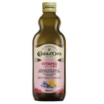 Суміш олій Costa d'Oro Vitapiu суміш 4 олій 750 мл 009363 фото