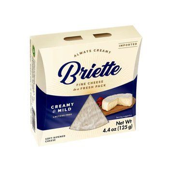 Сир з пліснявою "Creamy & Mild Briette" 60% фасування 0.125 kg 032 фото