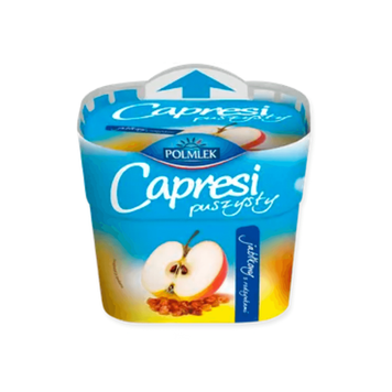 Крем-Сир Capresi з яблуком та родзинками 150г | Polmlek &trade; 0152 фото