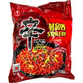 Локшина Шин Рамьон гостра Stir Fry Nongshim 131г 0407 фото