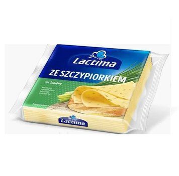 Сир тостовий, плавленний Lactima ze Szczypiorkiem (зелень цибуля ) 130 г 0101 фото