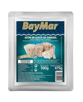 Тунець BayMar Atun de Girasol у соняшниковій олії в фользі 500г, Іспанія 03423 фото