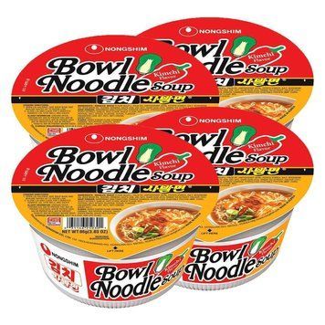 Суп з локшиною Кімчі Bowl Nongshim 86г 0419 фото